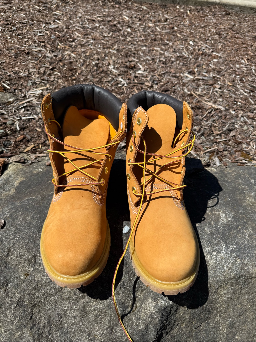 New Timberland Premium 6-Inch Waterproof Wheat Boots Men’s Size 9 / Women’s 11